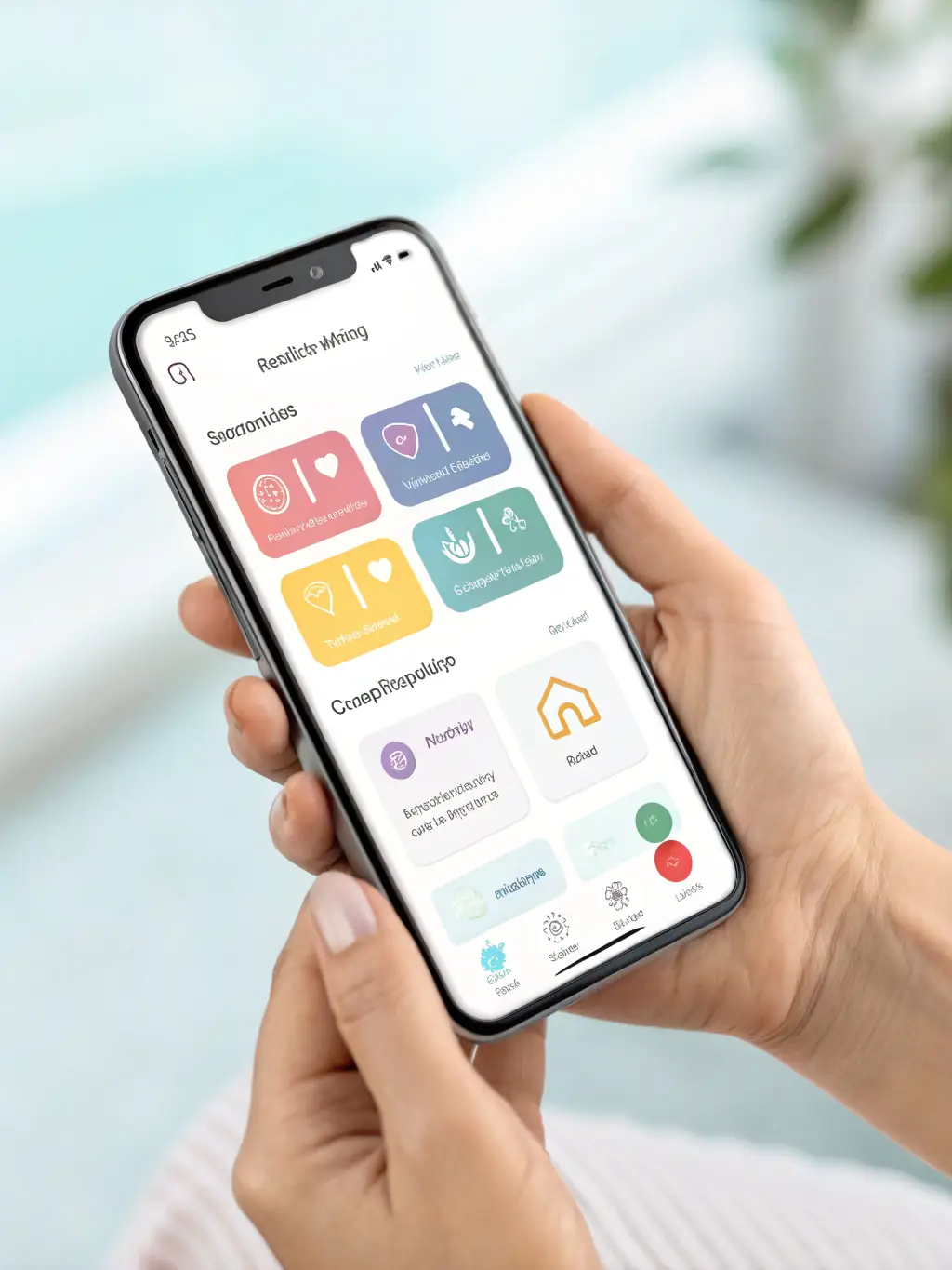 A graphic showing a phone call being automatically summarized into text, with key points highlighted and action items suggested by Brutus CRM's AI.